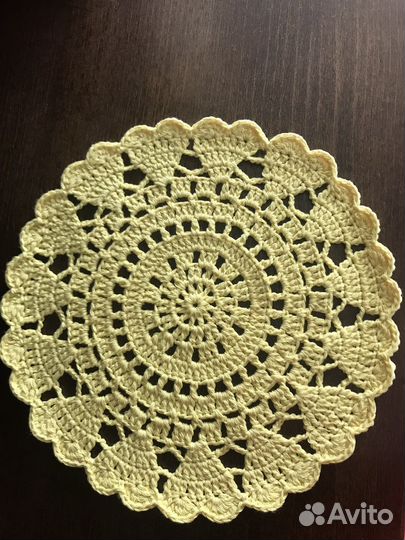 Салфетка крючком