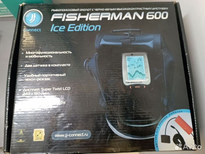 Эхолот JJ-Connect Fisherman 600 Ice Edition
