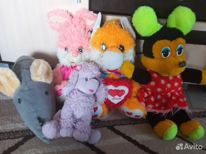 Мягкие игрушки пакетом