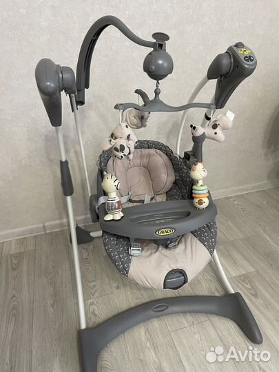 Детская электрокачель graco