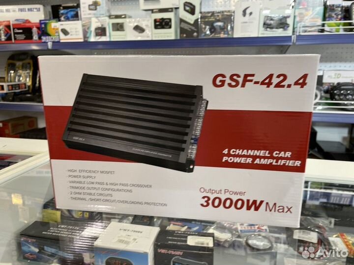 GSF-42.4 3000 W / Усилитель звука GSF-42.4 3000 W