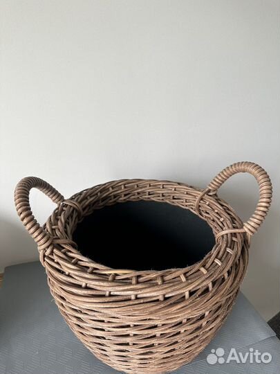 Корзина для полотенец в баню,кашпо,садовый горшок