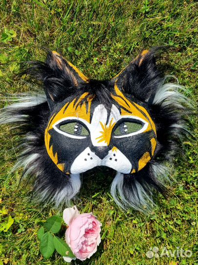 Маска кошки для квадробики. В наличии