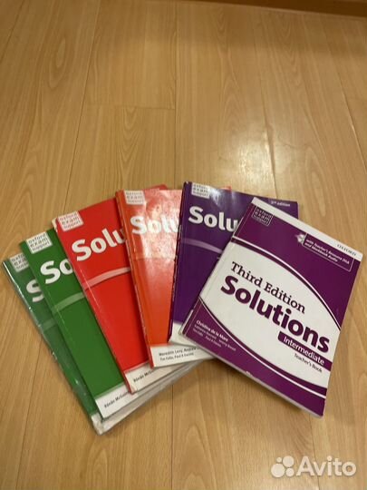 Учебники Книги для учителя Solutions