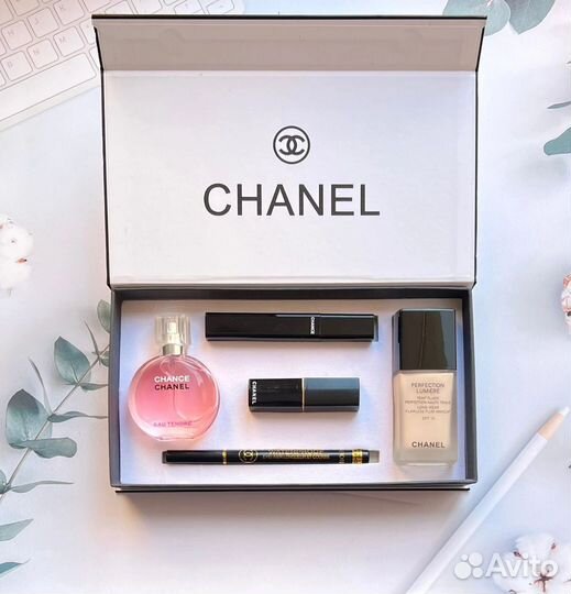 Подарочный набор chanel 5в1