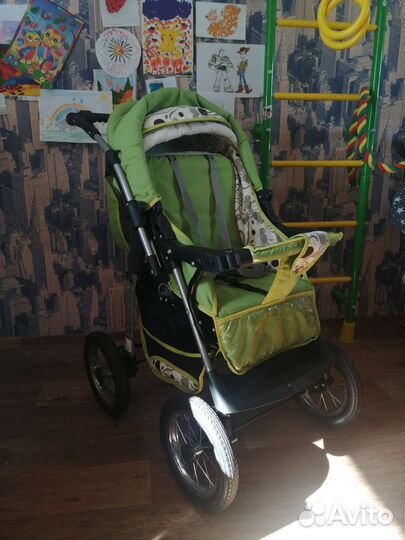 Коляска трансформер с люлькой