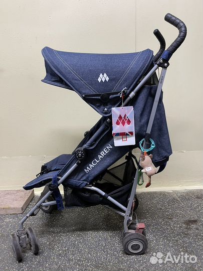 Коляска Maclaren denim indigo sport