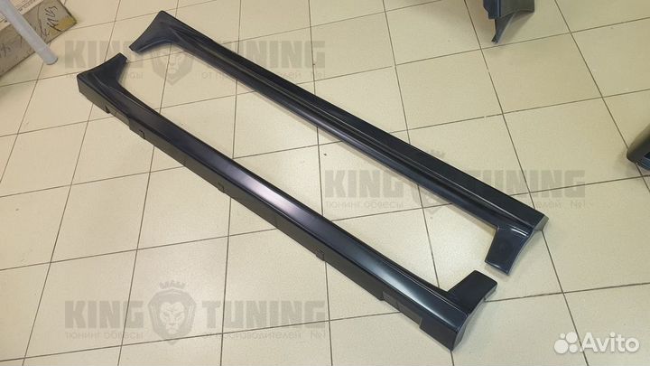 Пластиковые пороги хонда аккорд 8 mugen