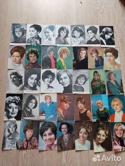 Открытки с артистами советского кино