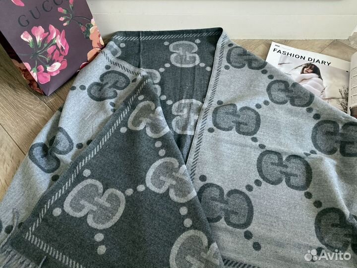 Женский кашемировый шарф gucci