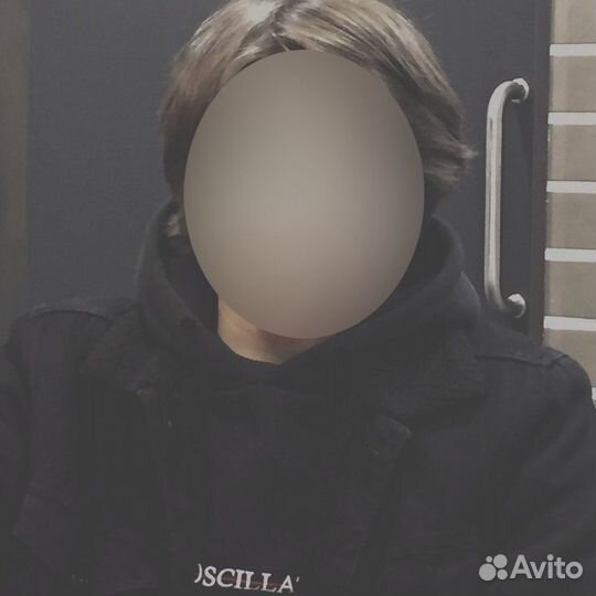 Джинсовая куртка (бомбер) с мехом