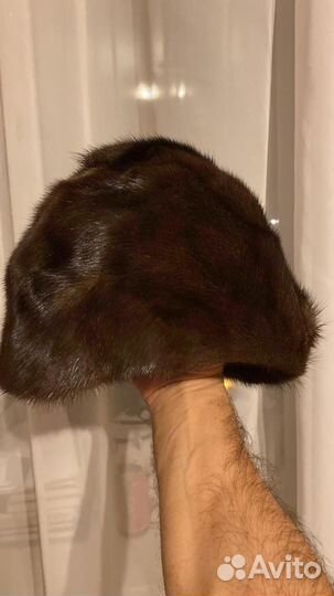 Берет женский норковый