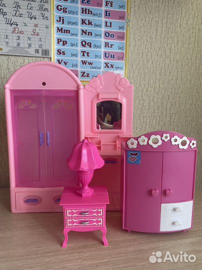 Мебель для кукол (спальня)