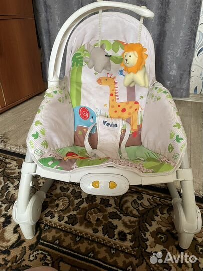 Детские качели шезлонг