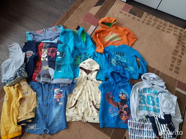 Пакет вещей на мальчика.Отправлено