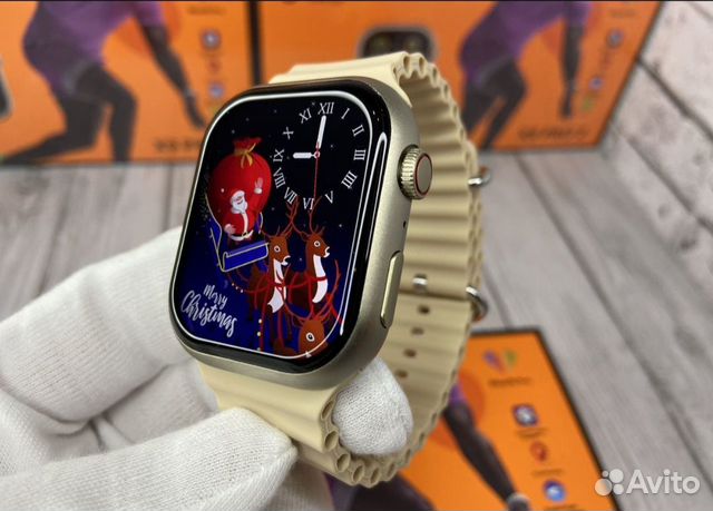 Новые Apple watch 9 с двумя ремешками объявление продам