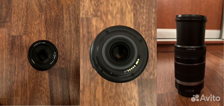 Фотоаппарат Canon EOS 550D Kit + 2 объектива