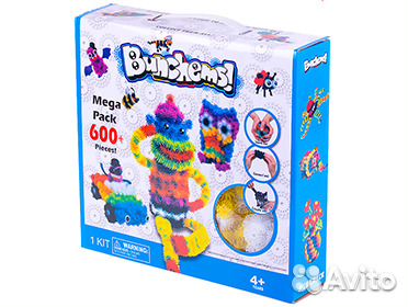 Конструктор Bunchems 600 деталей