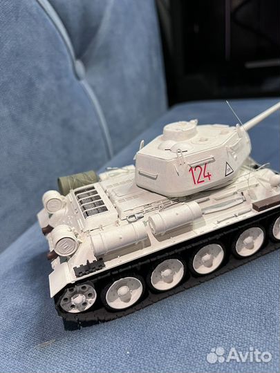 Сборная модель Т 34-85 Зимний камуфляж