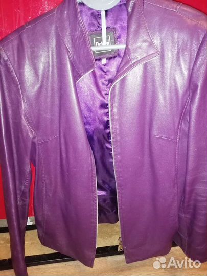 Куртка кожаная