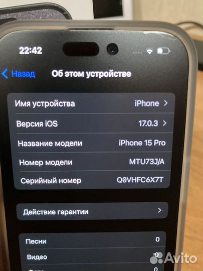 iPhone 15 Pro, 128 гб Sim+eSim