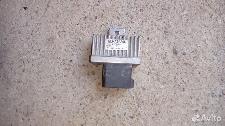 Реле накала свечей рено логан