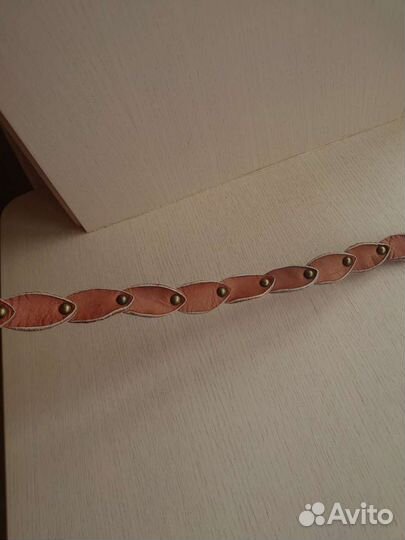 Ремень из натуральной кожи, 95 см