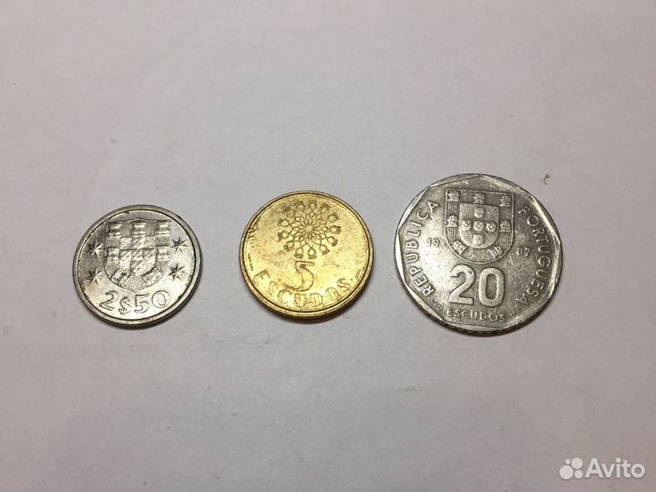 Монеты Португалии