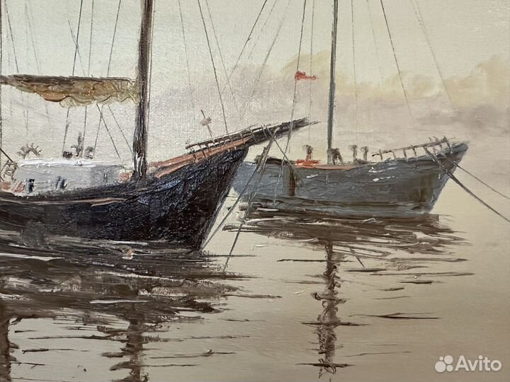 Бронь. Картина маслом. (27). 30/40