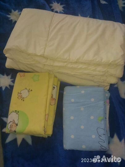 Детское теплое одеяло и постельное
