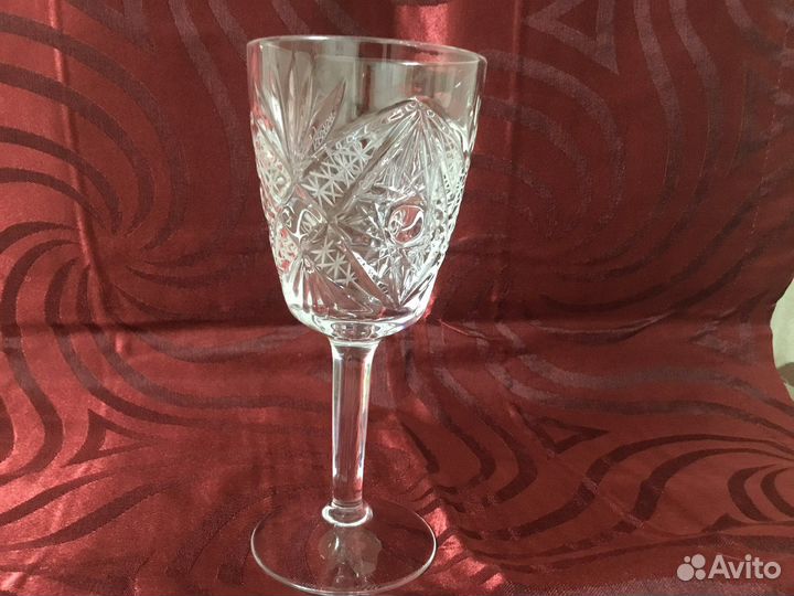 Хрустальные рюмки,фужеры