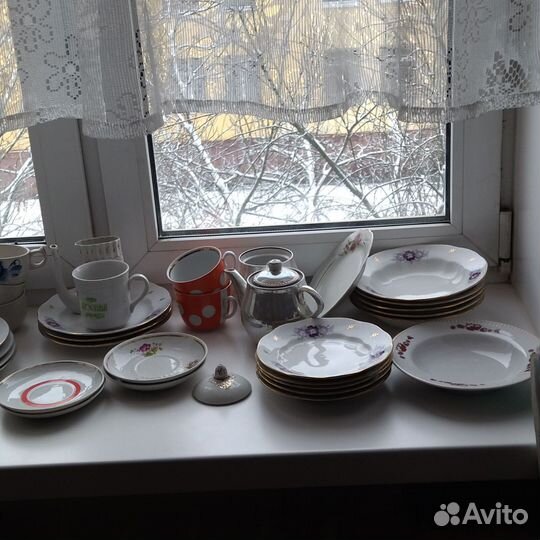 Фарфоровая посуда СССР