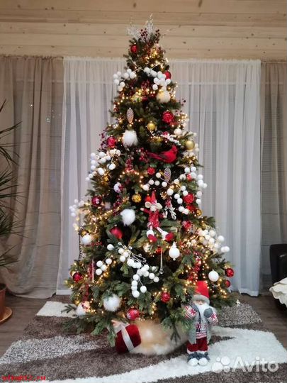 Аренда ели и Новогоднее оформление
