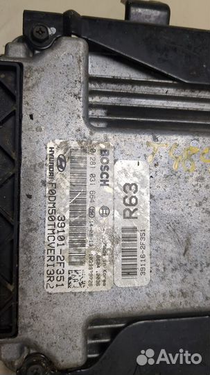 Блок управления двигателем Hyundai Santa Fe, 2014