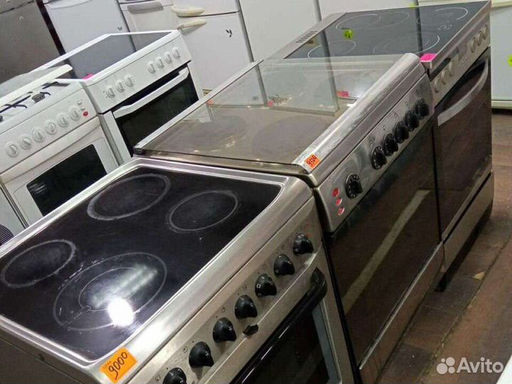 Плита электрическая б/у, духовой шкаф, панель