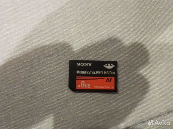 Sony memory stick pro-HG duo 8 gb