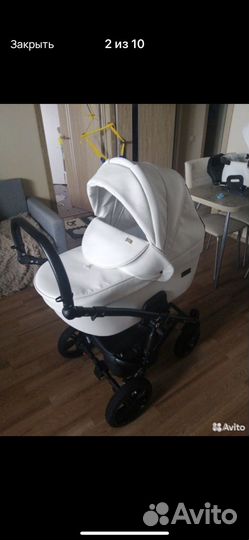 Коляска Agio Prado 2в1(эко кожа)