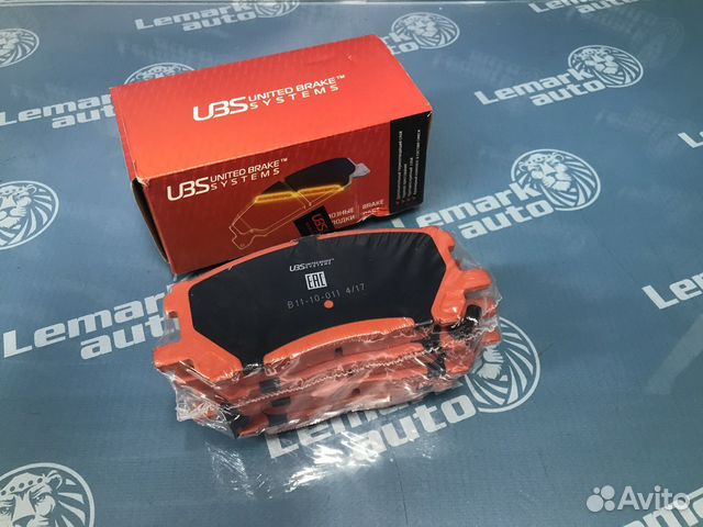 Колодки тормозные передние Lexus RX 300