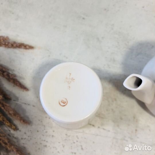 Чайник вербилки стакан Пролетарий фарфор СССР