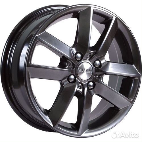 R15 4x100 6J ET45 D54,1 Скад Самурай Графит