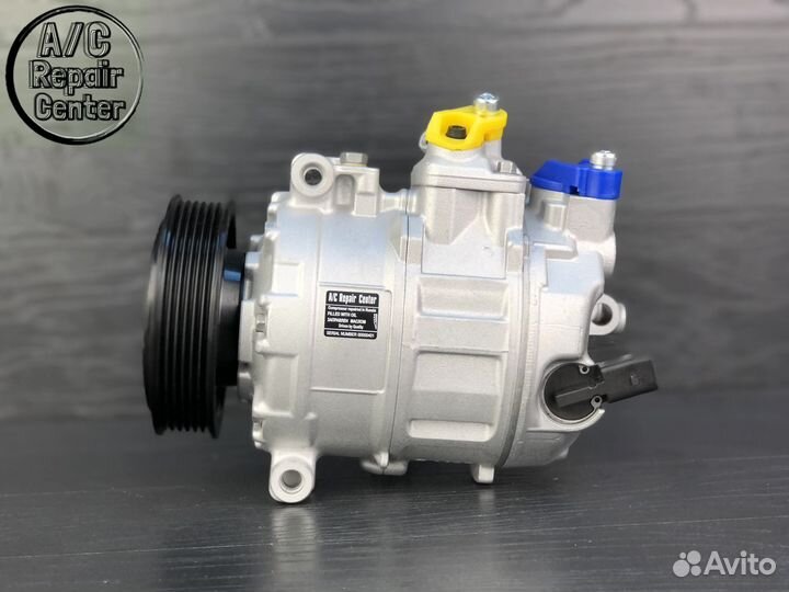 Компрессор кондиционера Skoda Octavia II