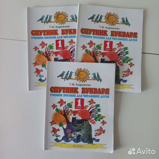 Спутник букваря 1 класс Андрианова