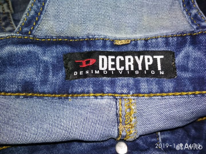 Комбинезон женский джинсовый