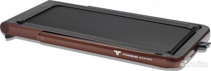Беговая дорожка Titanium Masters Slimtech C20, коричневая