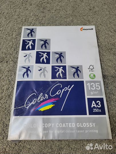 Бумага color copy A3 135 g/m²