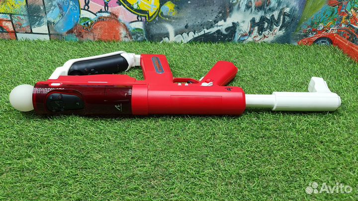 Автомат PS Move Sharp Shooter красный для PS3