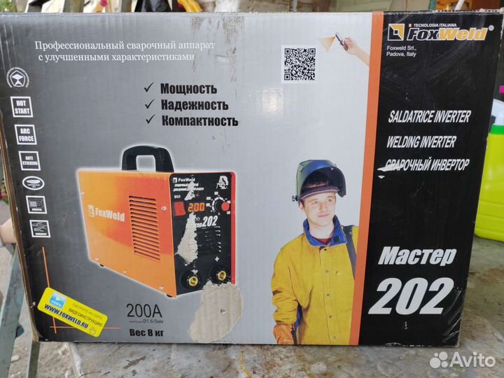 Сварочный инвертор foxweld 202