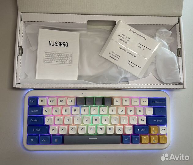 Беспроводная клавиатура NJ63PRO