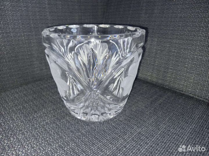 Ваза конфетница хрусталь СССР