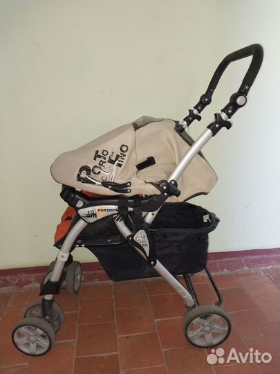 Коляска итальянская складная